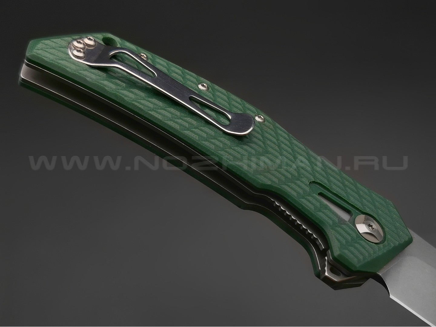 TuoTown нож JJ066-CG сталь D2, рукоять G10 hunter green