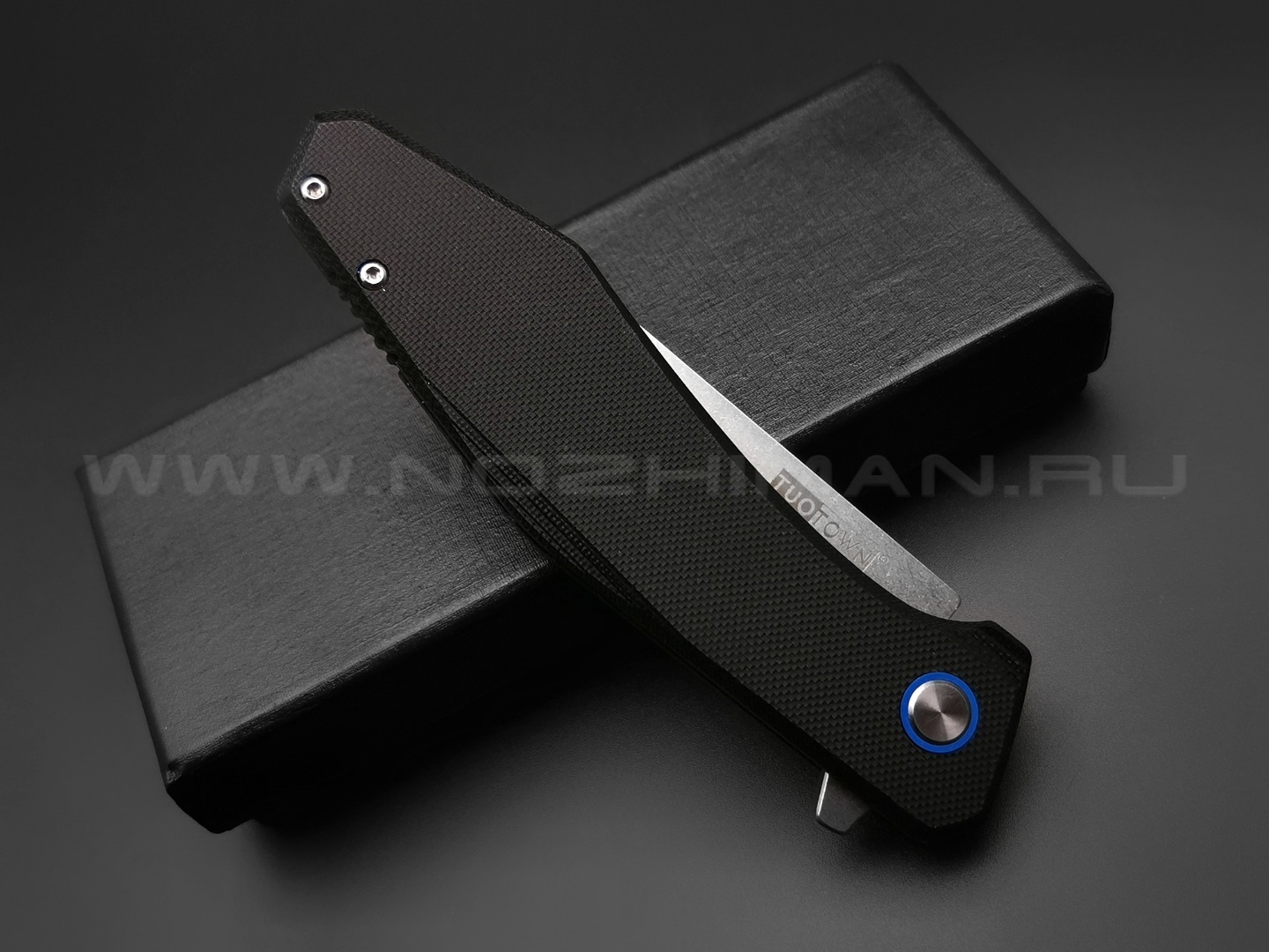 TuoTown нож JJ050-B сталь D2, рукоять G10 black