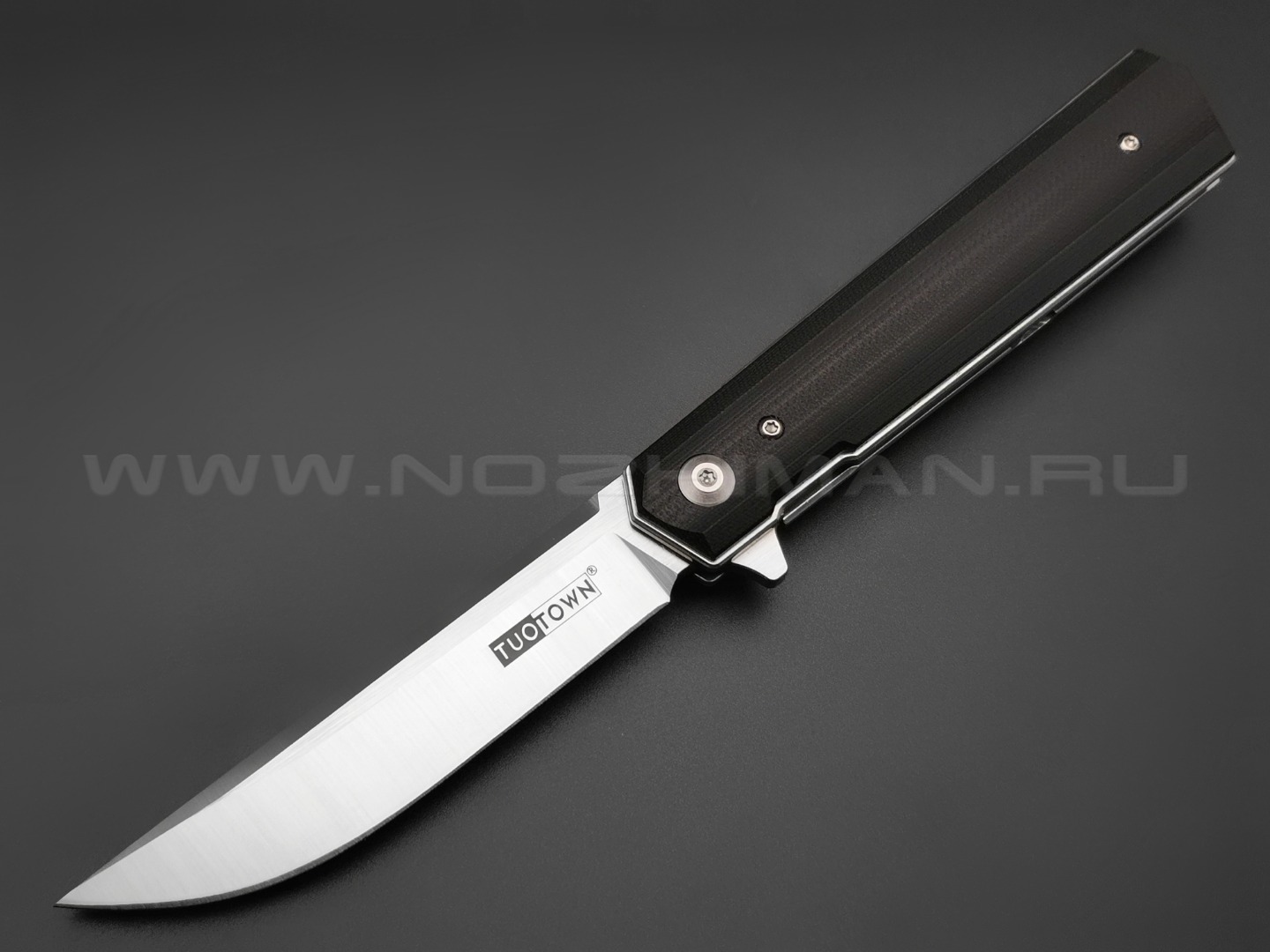 TuoTown нож JJ030-B сталь D2, рукоять G10 black