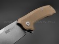 TuoTown нож JJ001-S сталь D2 , рукоять G10 tan