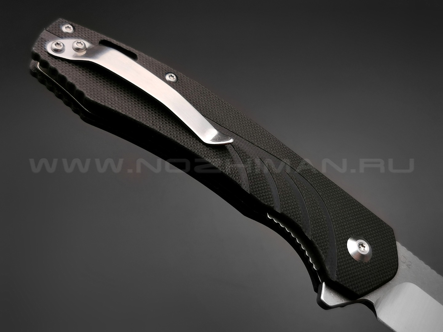 TuoTown нож JJ048-B сталь D2, рукоять G10 black