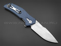 TuoTown нож JJ066-GB сталь D2, рукоять G10 Jeans blue