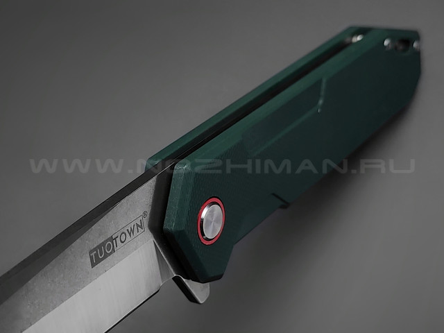 TuoTown нож JJ049-CG сталь D2, рукоять G10 hunter green