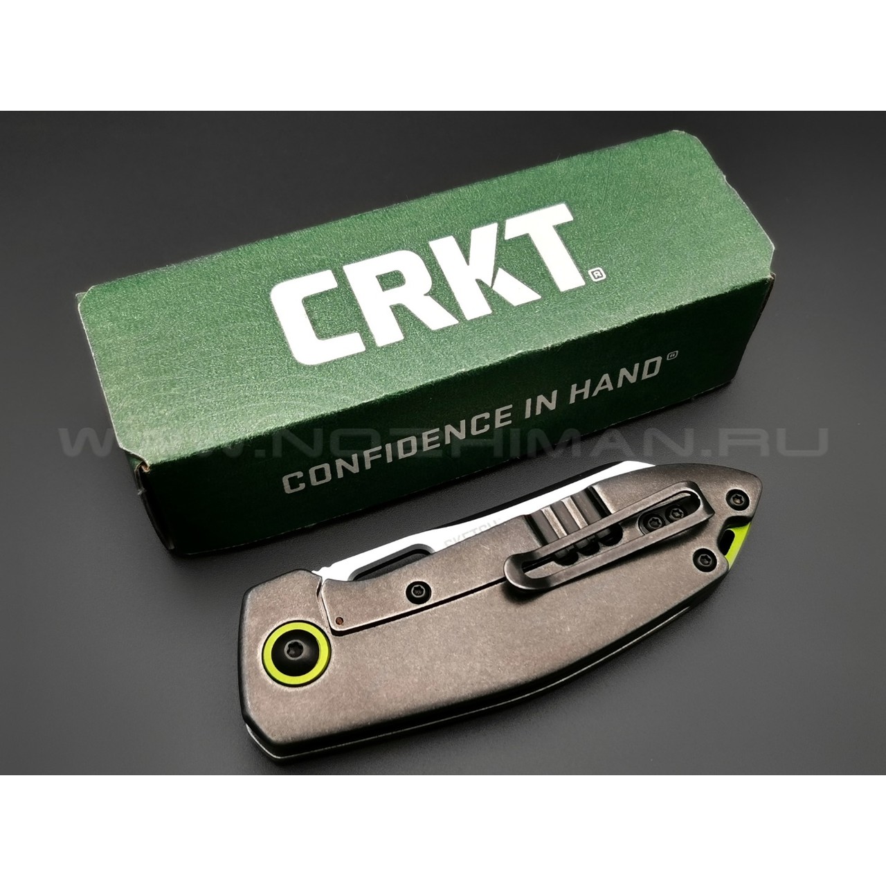 Нож CRKT Sketch 2550 сталь 8Cr14MoV рукоять Stainless Steel