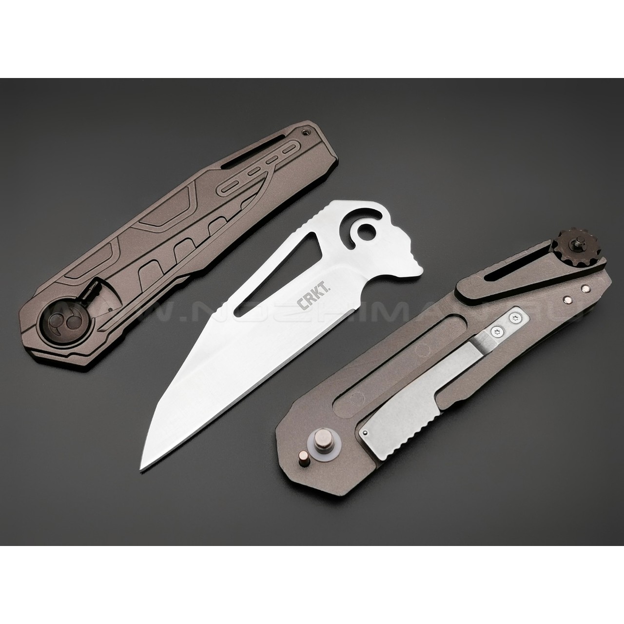 Нож CRKT RAIKIRI 5040 сталь 1.4116 рукоять Aluminium ADC12