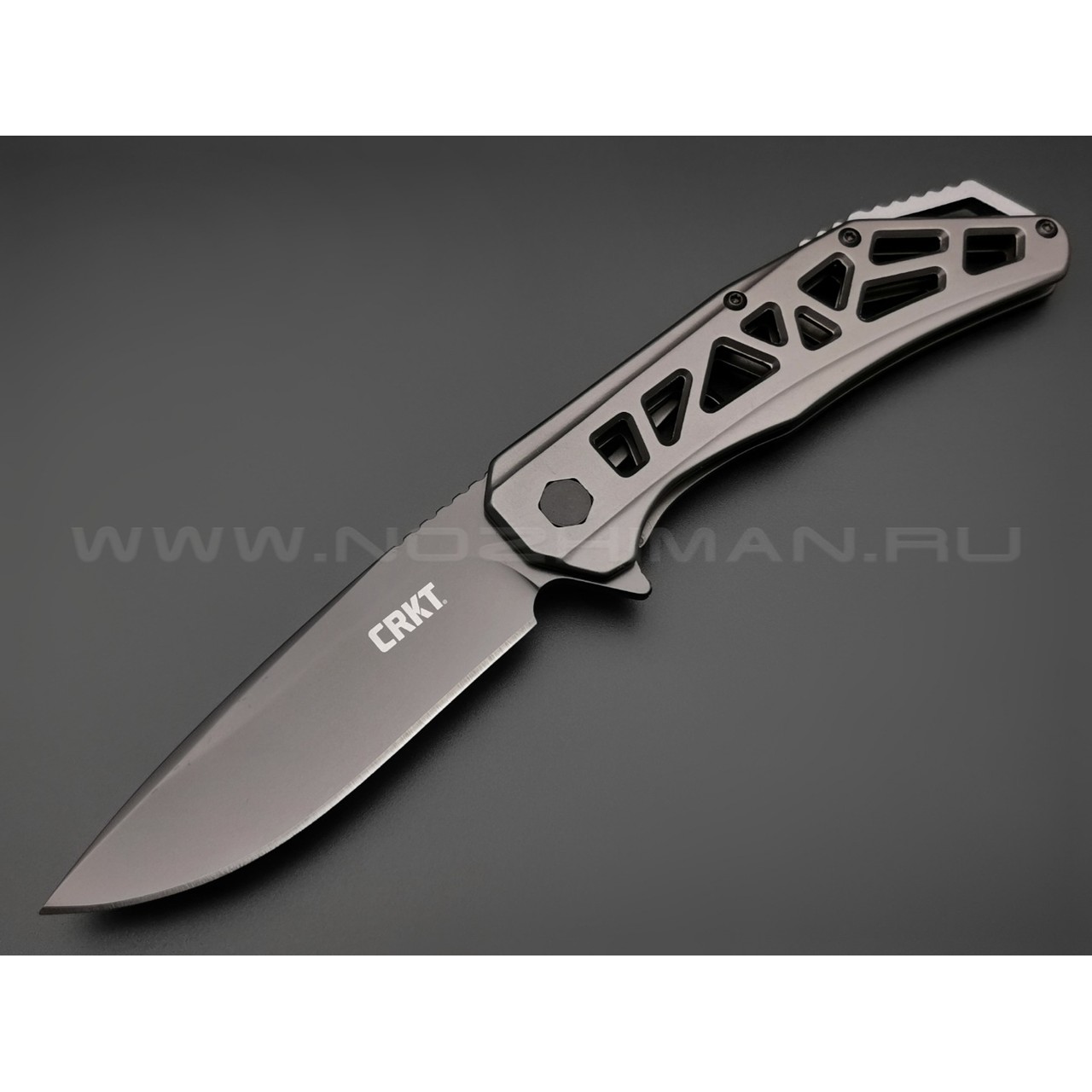 Нож CRKT Gusset K330GGP сталь 8Cr13MoV рукоять Stainless Steel