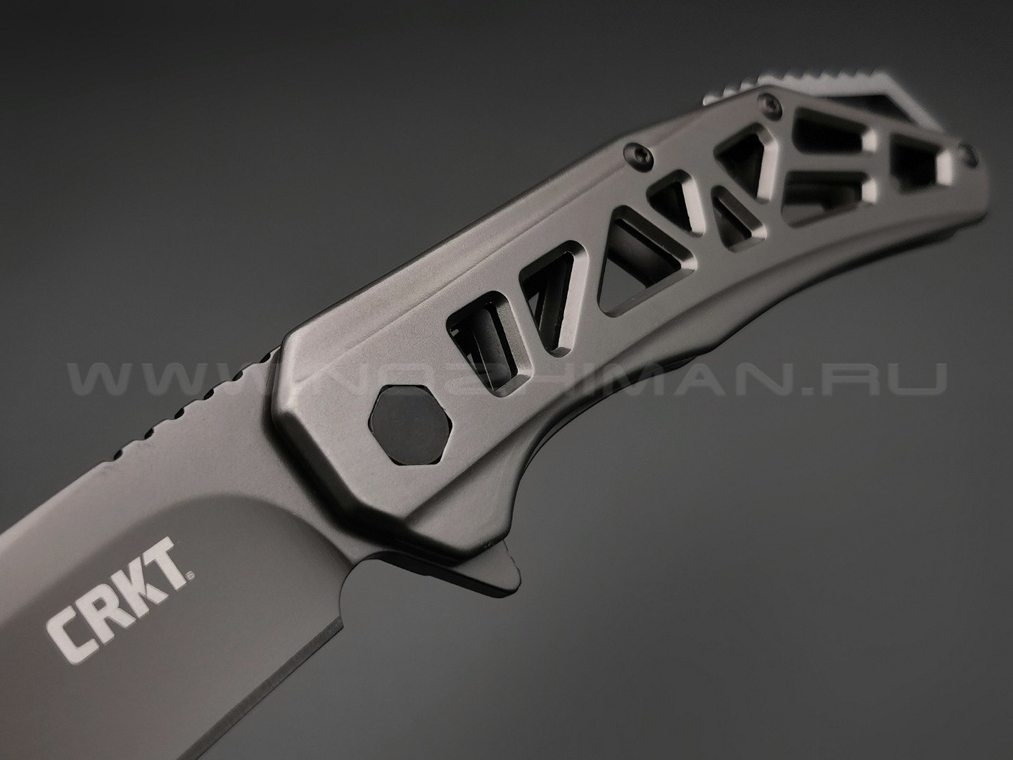 Нож CRKT Gusset K330GGP сталь 8Cr13MoV рукоять Stainless Steel
