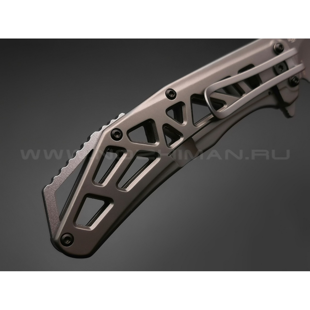Нож CRKT Gusset K330GGP сталь 8Cr13MoV рукоять Stainless Steel