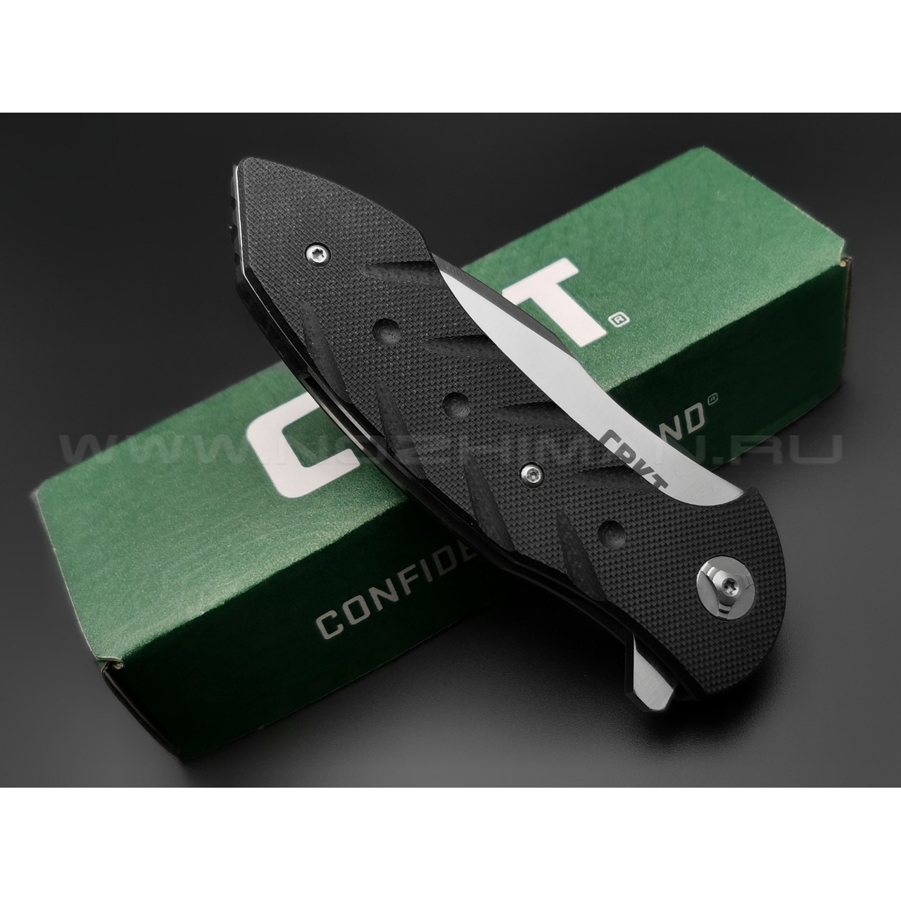 Нож CRKT Terrestrial 5370 сталь 8Cr13MoV, рукоять G10