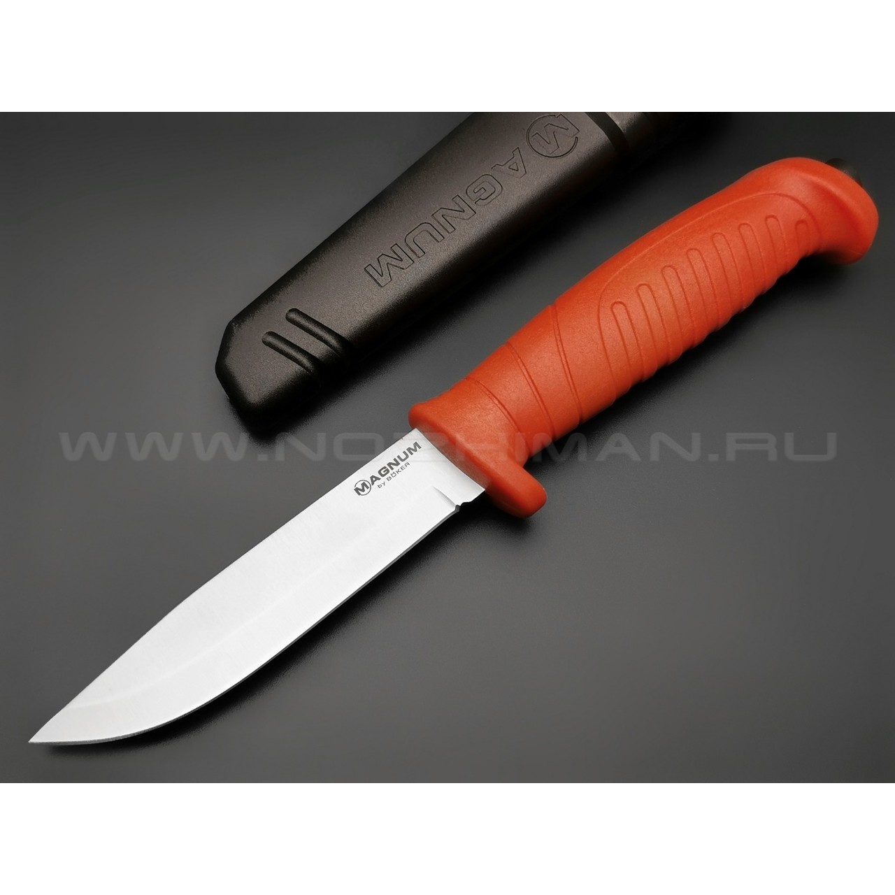 Magnum нож 02MB011 Knivgar Sar Orange сталь 420A, рукоять Plastic