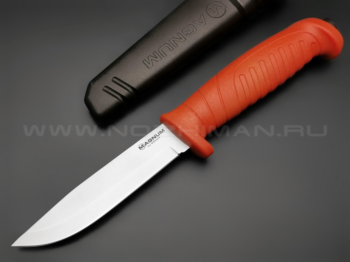 Magnum нож 02MB011 Knivgar Sar Orange сталь 420A, рукоять Plastic