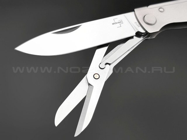 Нож Boker Plus Atlas Multi SW 01BO857 сталь 12C27, рукоять Stainless steel