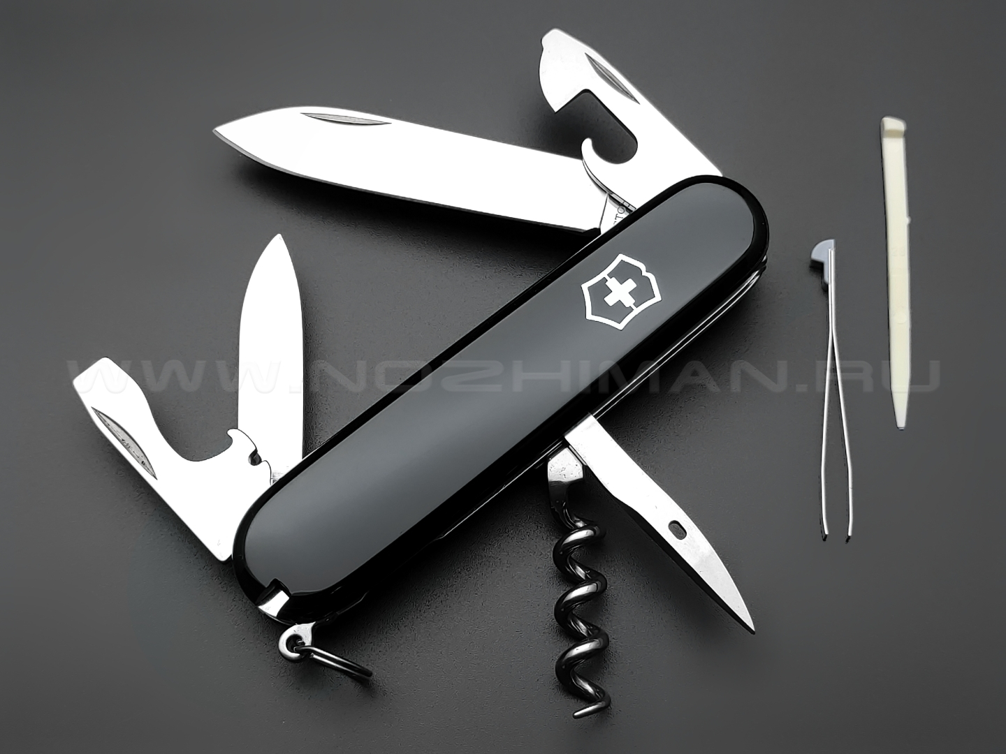 Швейцарский нож Victorinox 1.3603.3 Spartan black (12 функций)