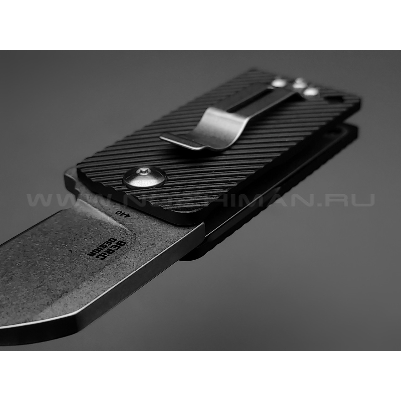Нож Fox B.key BF-750 сталь 440A, рукоять Aluminium Black