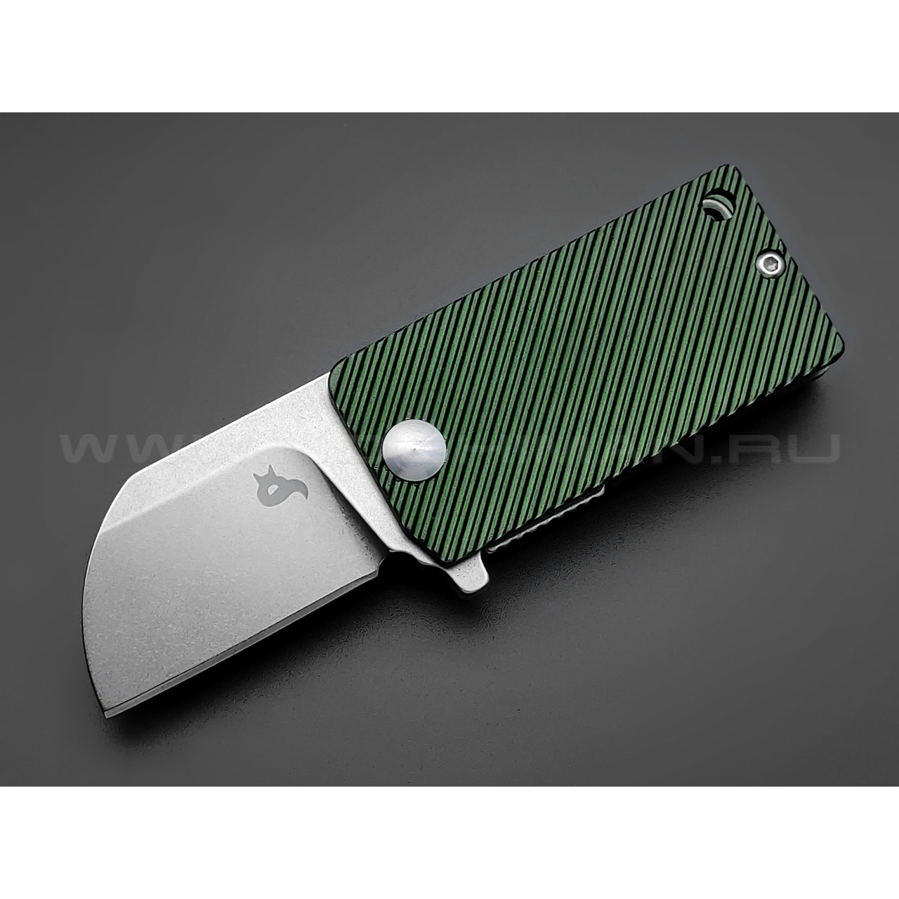 Нож Fox B.key BF-750 OD сталь 440A, рукоять Aluminium OD Green