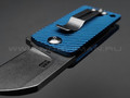 Нож Fox B.key BF-750 BL сталь 440A, рукоять Aluminium Blue