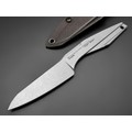 Нож Special Knives Fast Boat стоунвош сталь X105, рукоять сталь Нож Special Knives Fast Boat стоунвош сталь X105, рукоять сталь