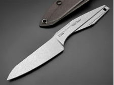 Нож Special Knives Fast Boat stonewash сталь X105, рукоять сталь