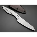 Нож Special Knives Fast Boat стоунвош сталь X105, рукоять сталь Нож Special Knives Fast Boat стоунвош сталь X105, рукоять сталь