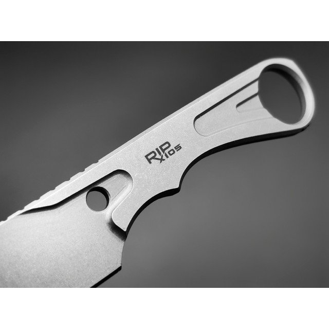 Нож Special Knives RIP стоунвош сталь X105, рукоять сталь