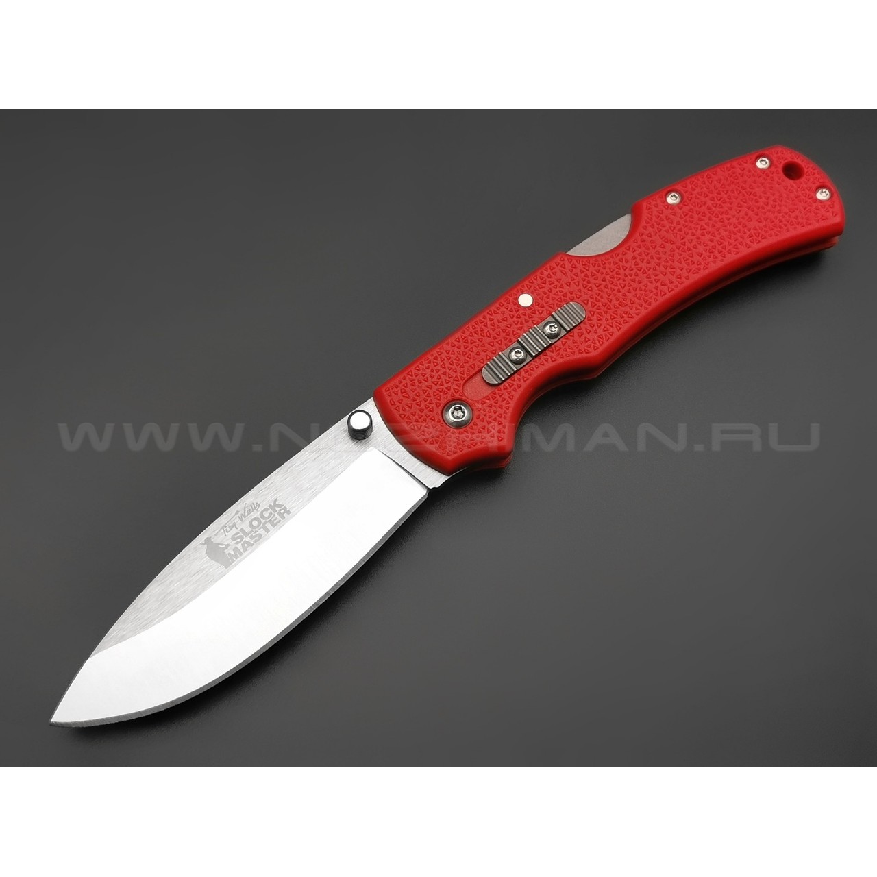 Нож Cold Steel Slock Master Hunter 23JK сталь 8Cr13MoV, рукоять GFN Red