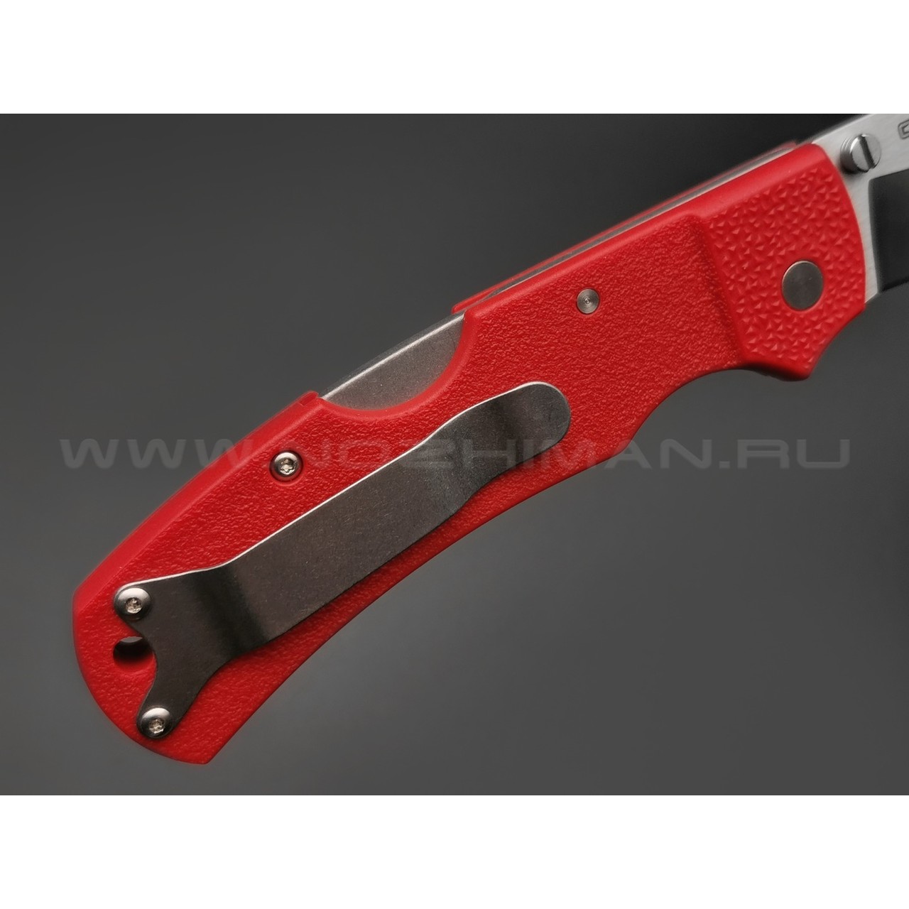 Нож Cold Steel Slock Master Hunter 23JK сталь 8Cr13MoV, рукоять GFN Red