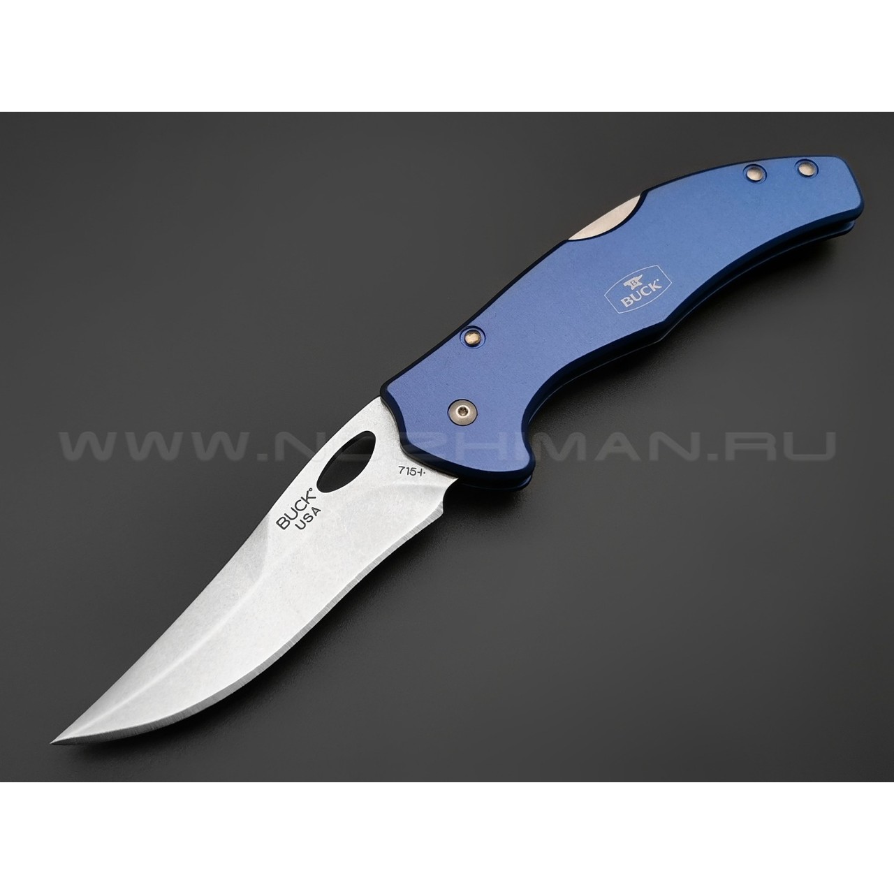 Нож Buck 715 Ascend LT Blue 0715BLS2 сталь 420HC, рукоять Aluminum