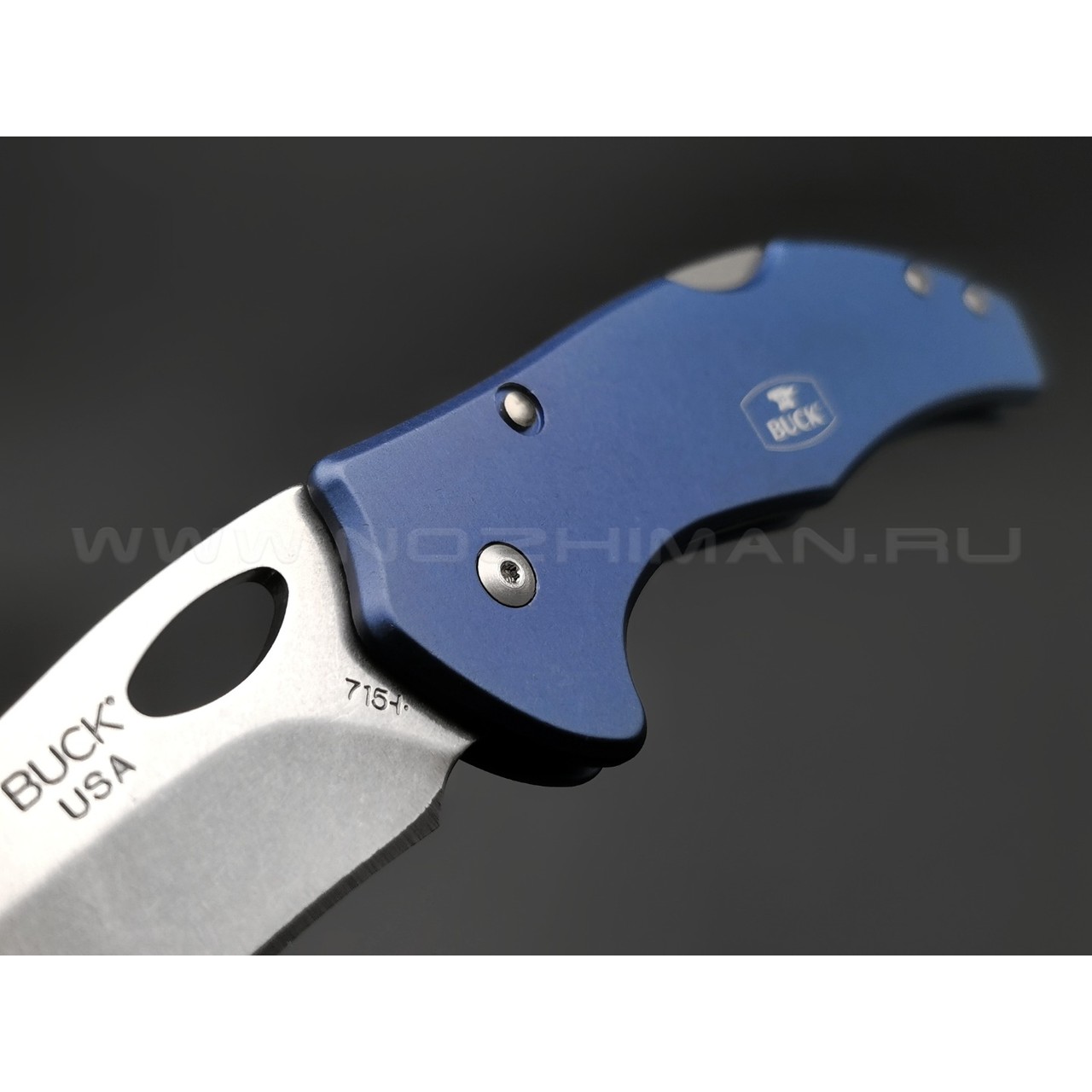 Нож Buck 715 Ascend LT Blue 0715BLS2 сталь 420HC, рукоять Aluminum