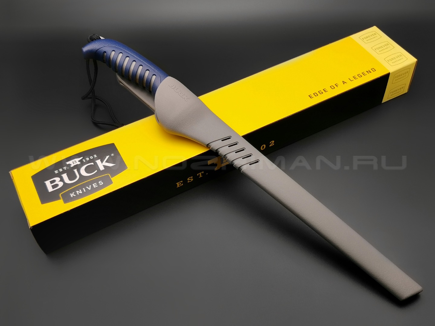 Филейный нож Buck Silver Creek Fillet Knife 0225BLS сталь 420J2, рукоять GRP