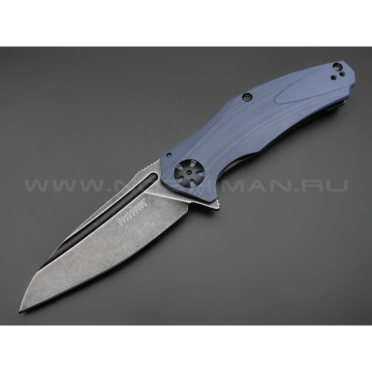 Нож Kershaw Natrix 7007GRYBW сталь 8Cr13MoV блэквош, рукоять G10