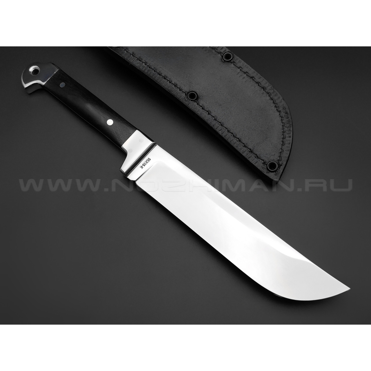 Пчак "Узбек-1" сталь 95Х18, рукоять граб (Титов & Солдатова)