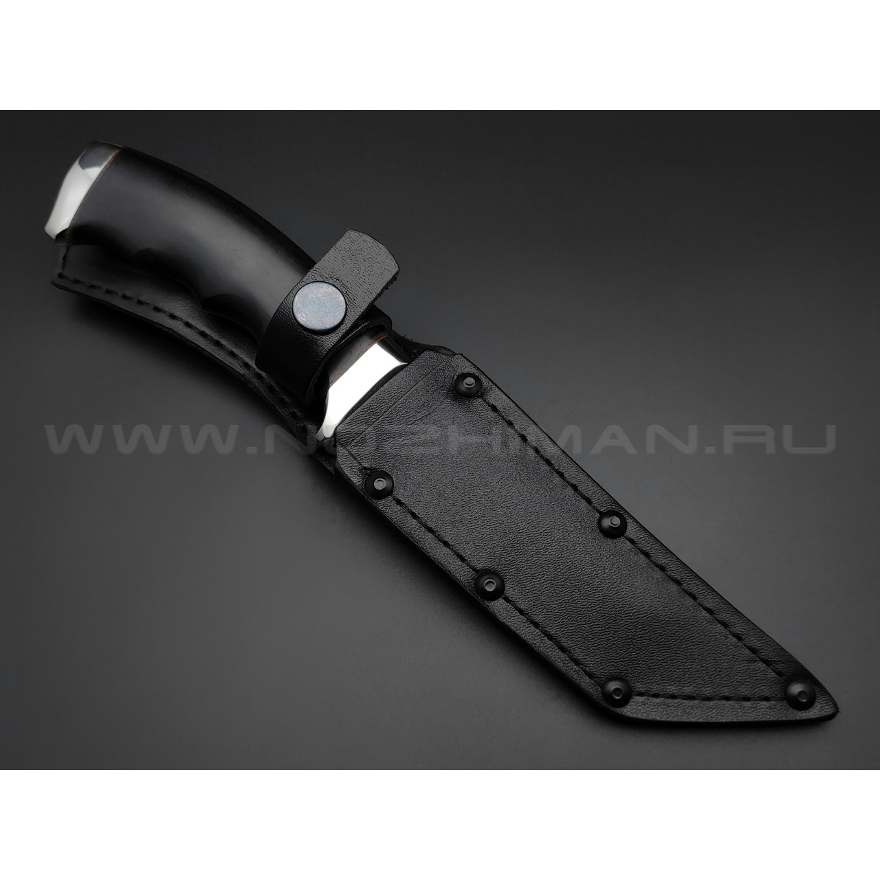 Нож "Аркан" сталь 95Х18, рукоять дерево граб (Титов & Солдатова)
