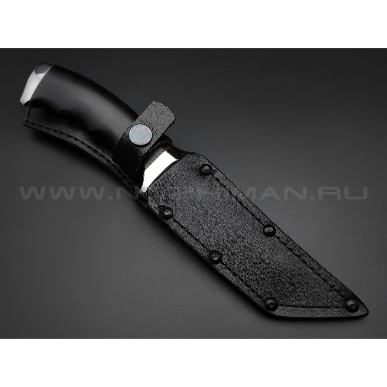 Нож "Аркан" сталь 95Х18, рукоять дерево граб (Титов & Солдатова)