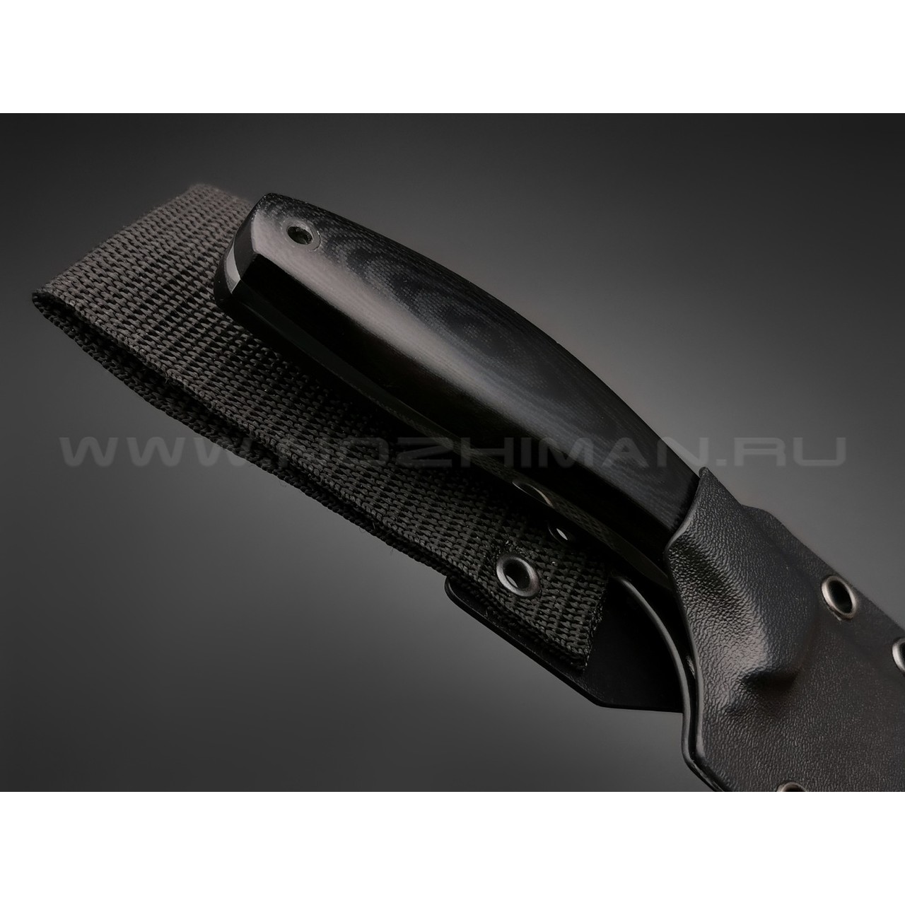 Апус нож Yuhro сталь N690, рукоять G10 black