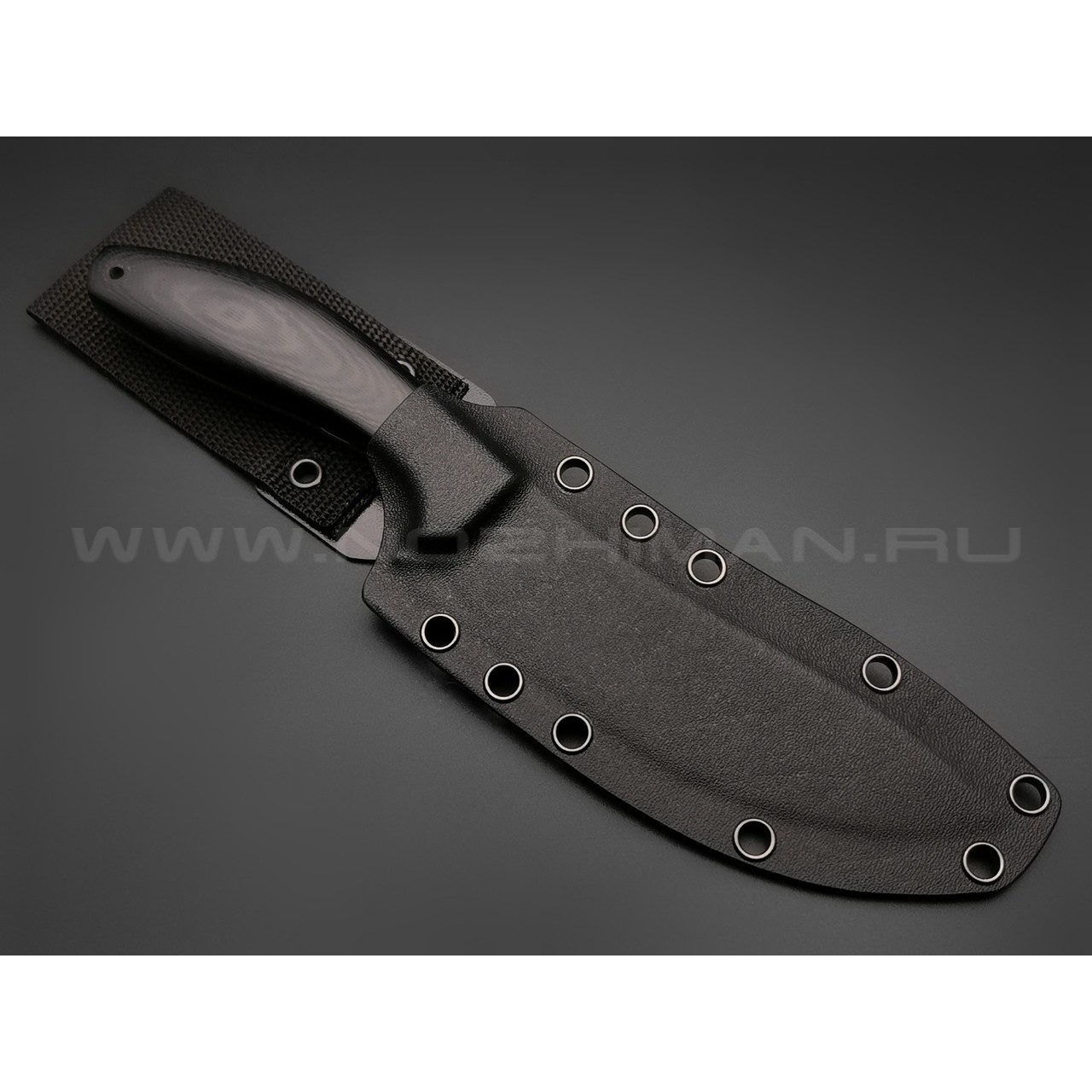 Апус нож Yuhro сталь N690, рукоять G10 black