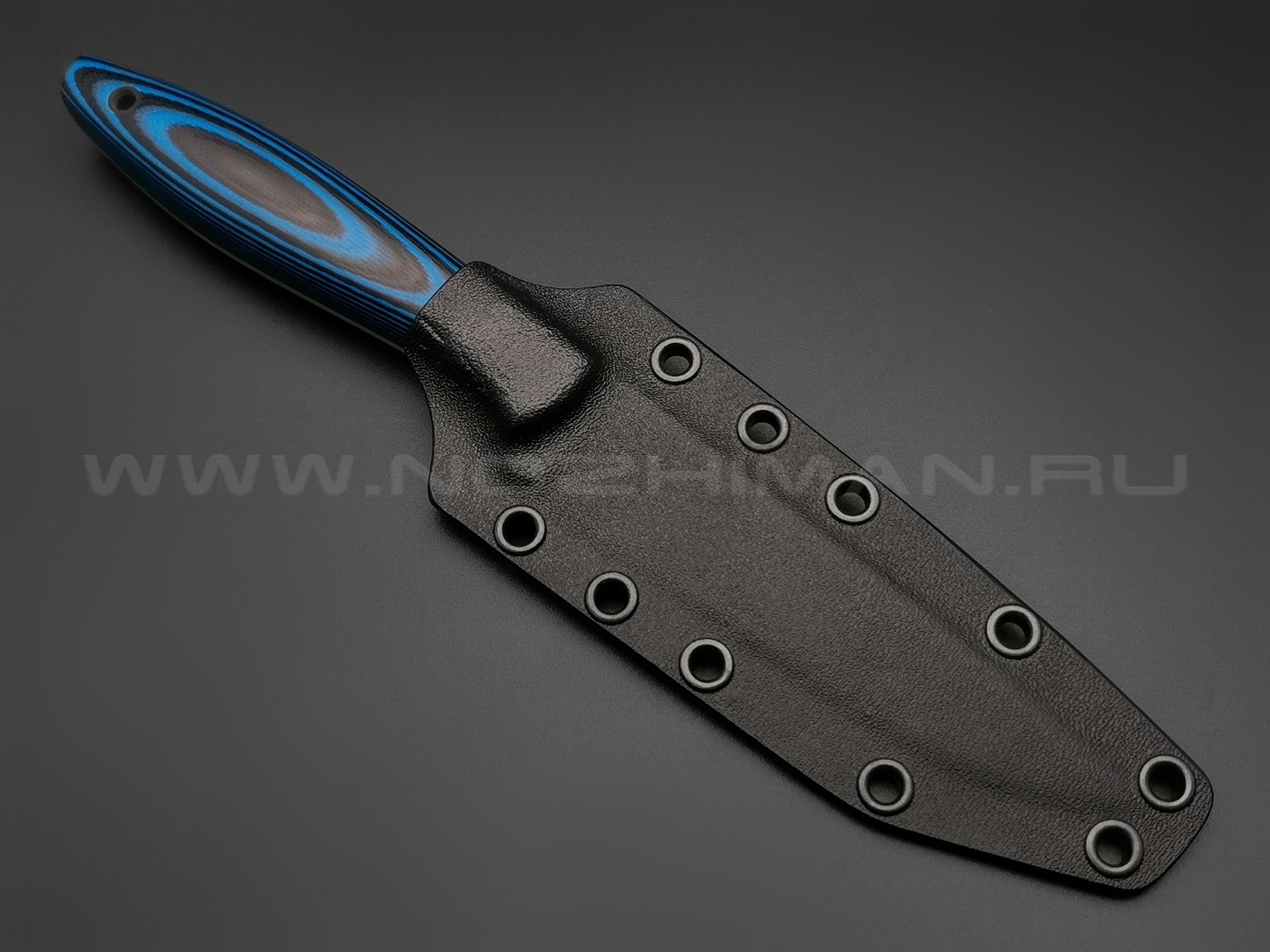 Apus Knives нож Paring сталь N690, рукоять G10 black & blue