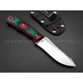 РВС нож Зверобой сталь N690, рукоять микарта (green, purple, red) РВС нож Зверобой сталь N690, рукоять микарта (green, purple, red)