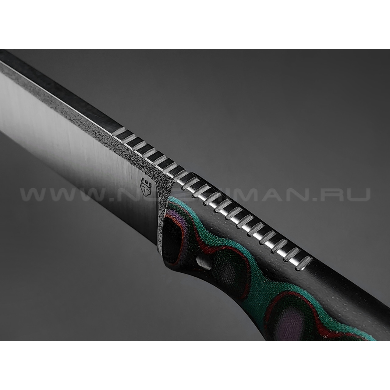 РВС нож Купец сталь N690, рукоять микарта (black, green, red)