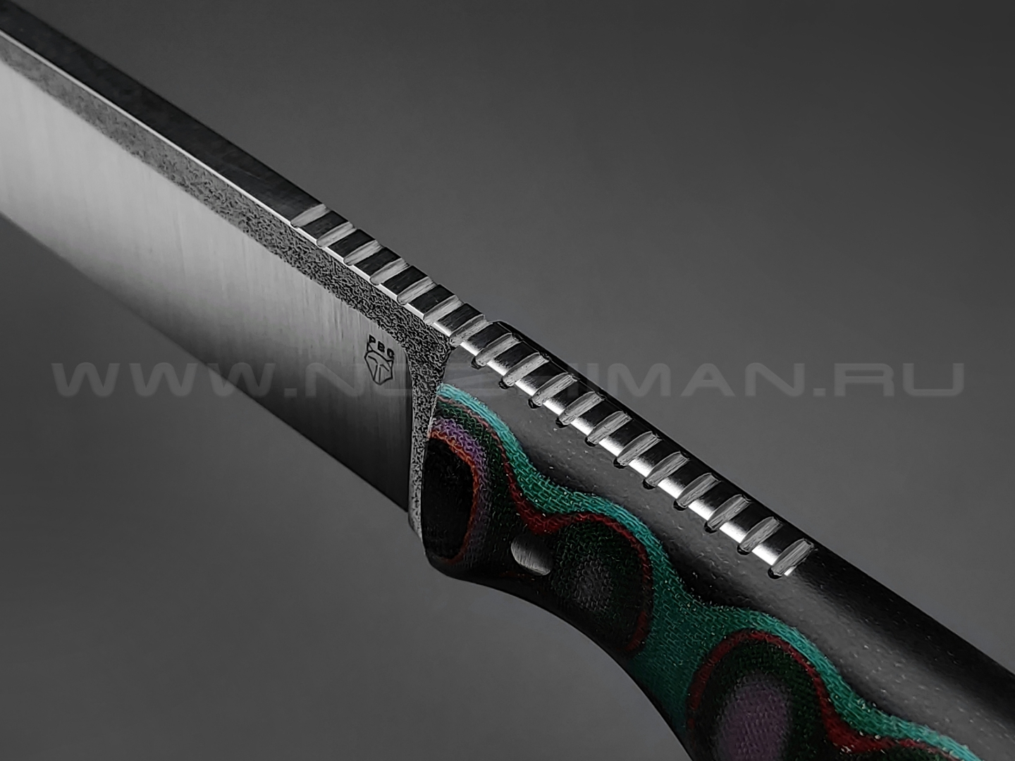 РВС нож Купец сталь N690, рукоять микарта (black, green, red)
