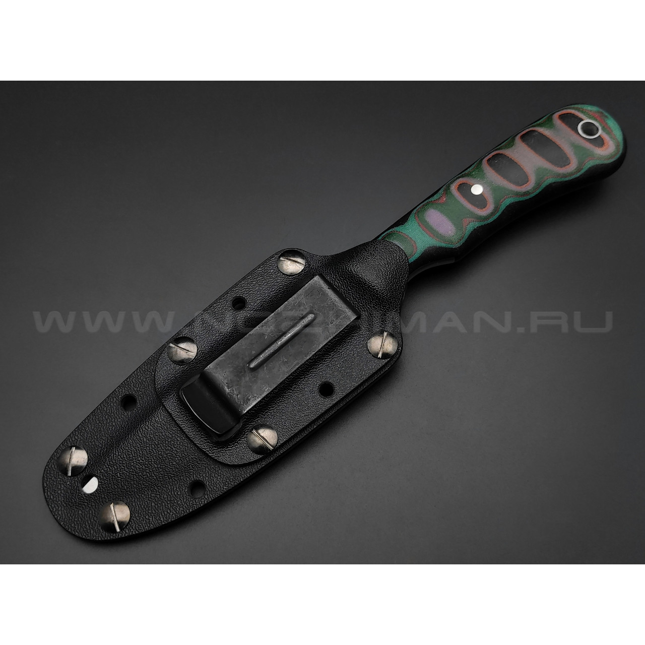 РВС нож Купец сталь N690, рукоять микарта (black, green, red)