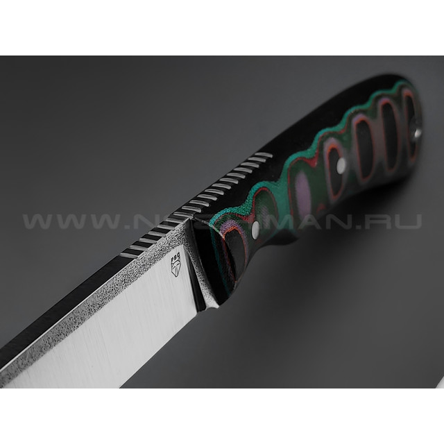 РВС нож Купец сталь N690, рукоять микарта (black, green, red)