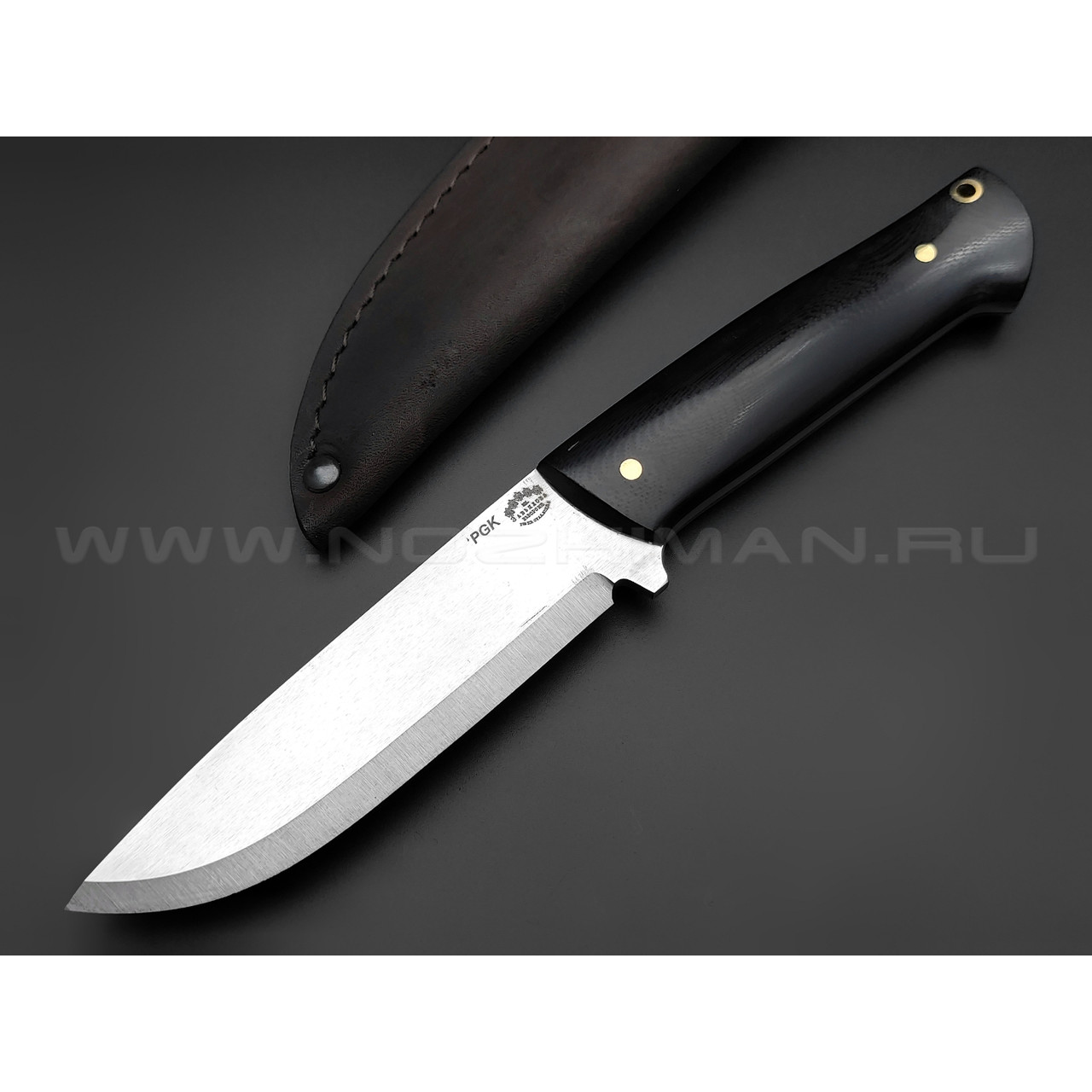 Нож "Бригадир" сталь PGK, рукоять G10 black (Товарищество Завьялова)