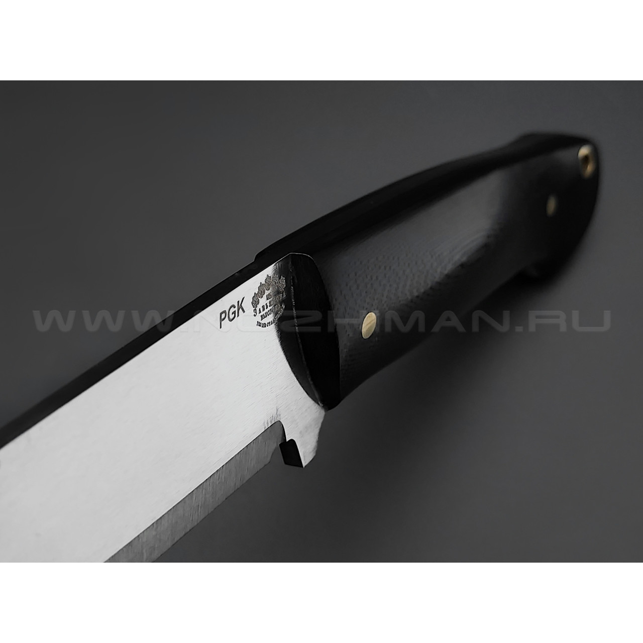 Нож "Бригадир" сталь PGK, рукоять G10 black (Товарищество Завьялова)