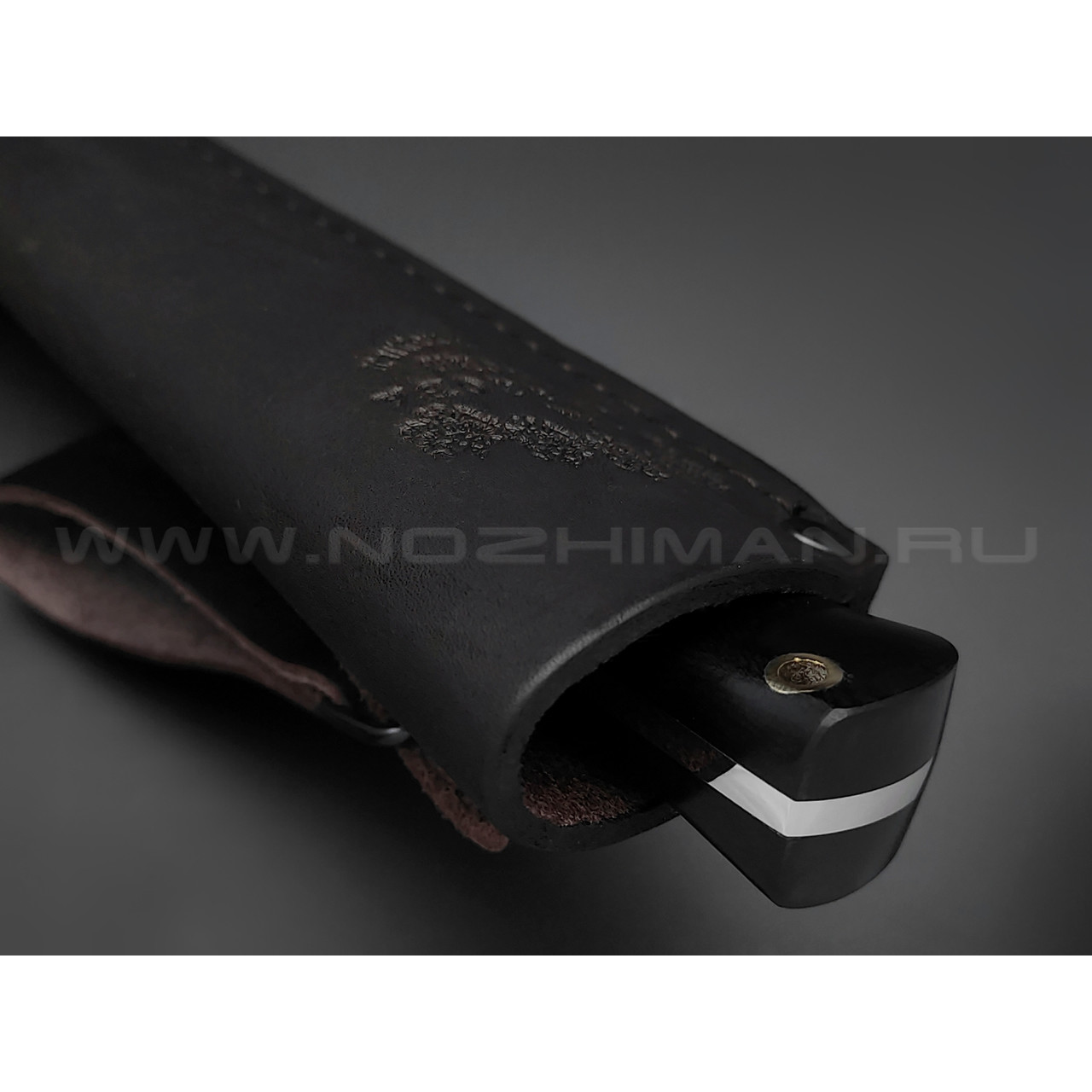 Нож "Бригадир" сталь PGK, рукоять G10 black (Товарищество Завьялова)