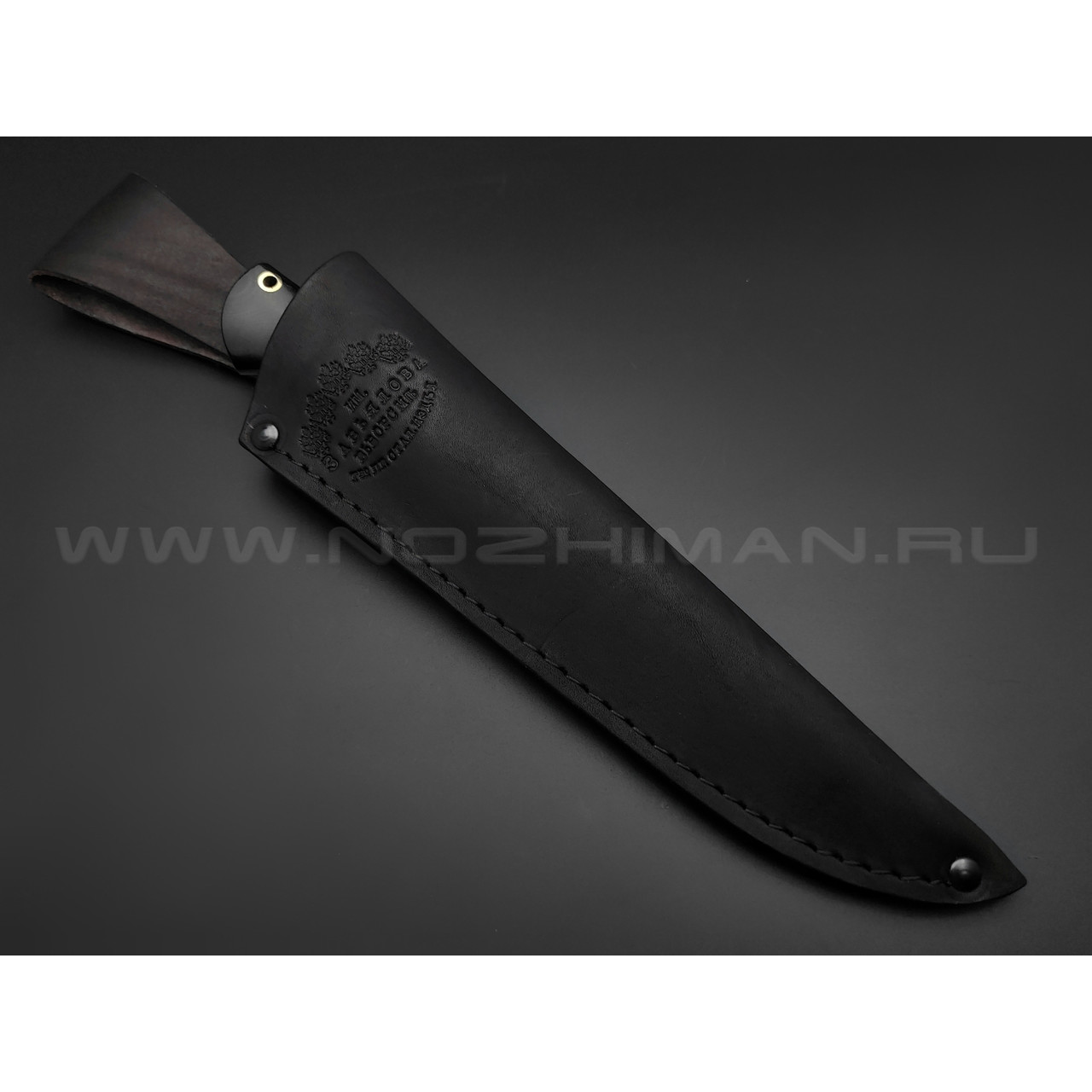 Нож "Бригадир" сталь PGK, рукоять G10 black (Товарищество Завьялова)