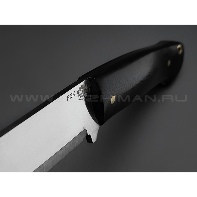 Нож "Бригадир" сталь PGK, рукоять G10 black (Товарищество Завьялова)