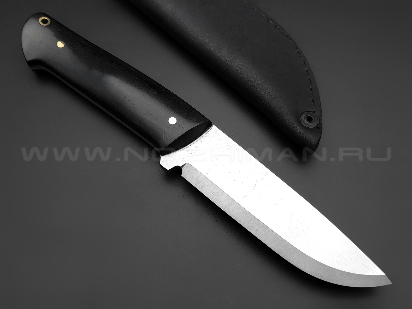 Нож "Бригадир" сталь K340, рукоять дерево граб (Товарищество Завьялова)