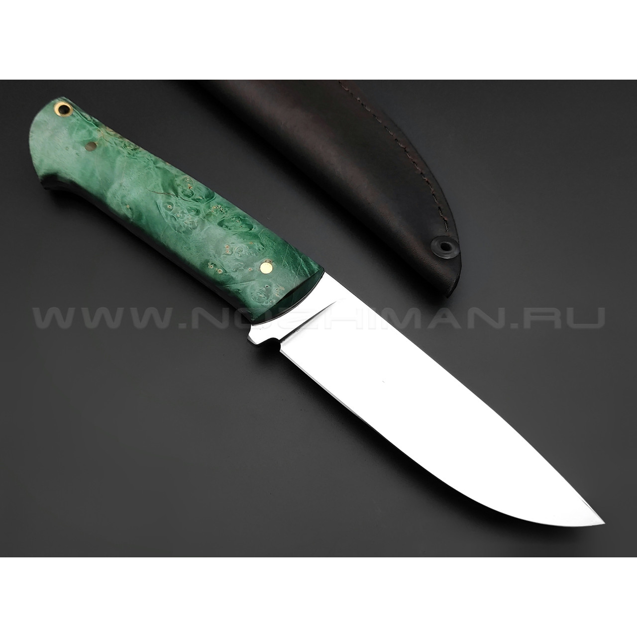 Нож "Бригадир" сталь K340, рукоять кап клёна (Наследие)