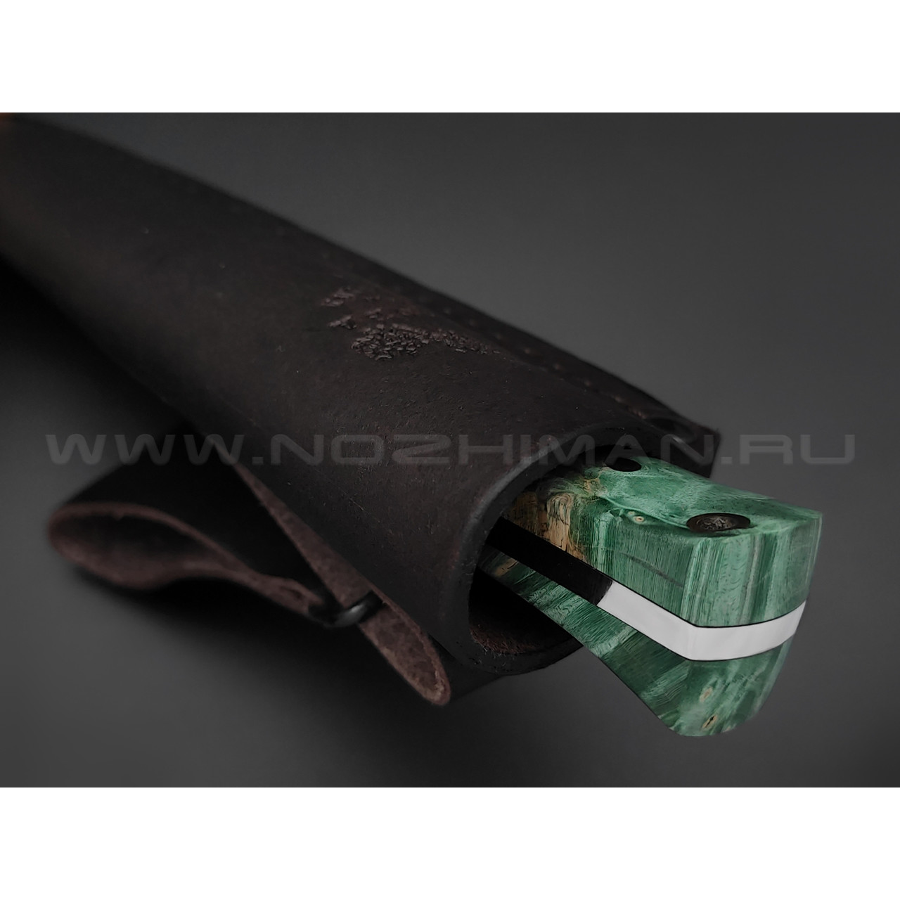 Нож "Бригадир" сталь K340, рукоять кап клёна (Наследие)