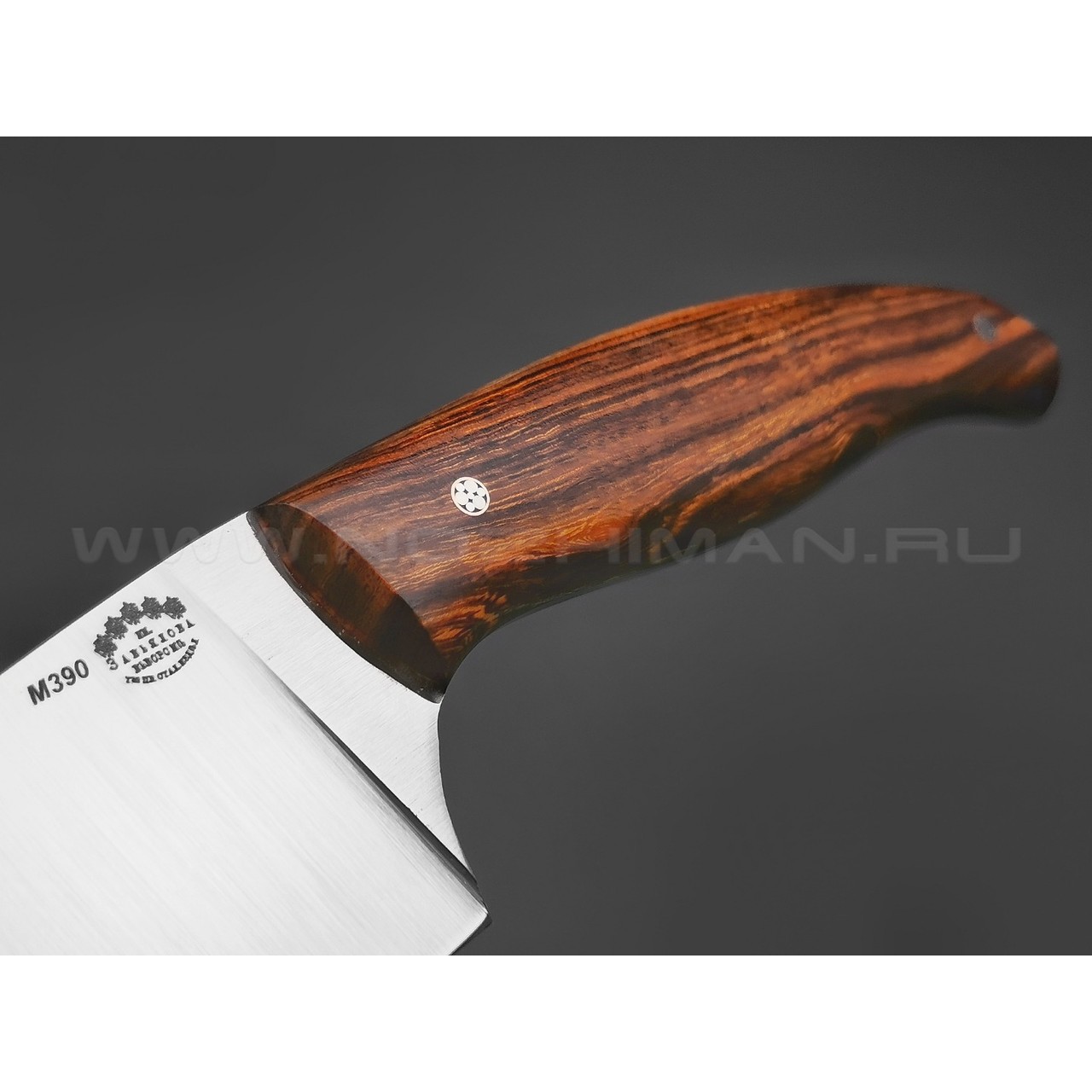 Набор из 3-х кухонных ножей, сталь M390, рукоять Айронвуд (Товарищество Завьялова)